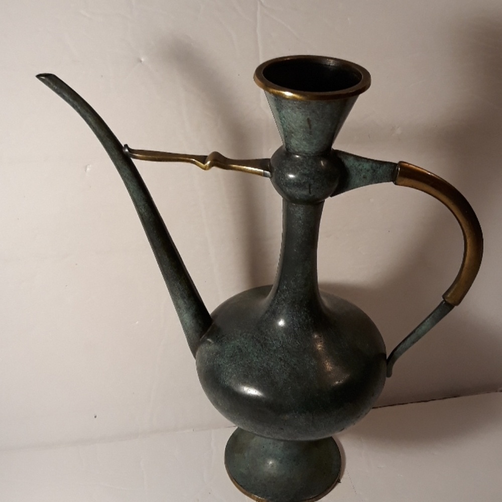 Vintage  brass pitcher made in Israel